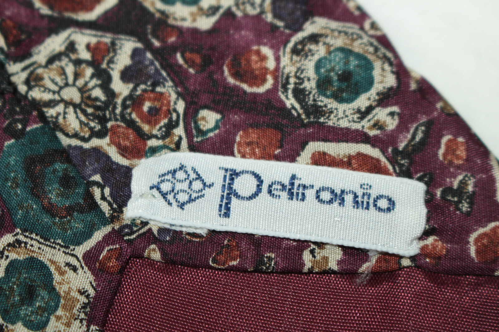 PETRONIO Silk tie Made in Italy F67440