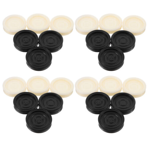 24 Stück Kunststoff-Backgammon-Steine, Schachfiguren, Brettspiel-Zubehör, nur - Bild 6 von 12