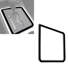 For Dodge Challenger 2008-2014 Glossy Piano Black Gear Shift Frame Cover Trim