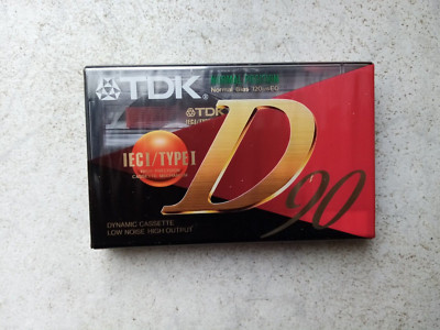 TDK -D90 -   90 min. Musik LeerCassette (zum aufnehmen)  -top. -ovp.  ###...-.--