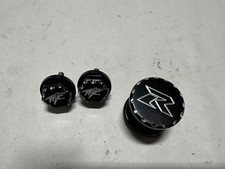 *CLEARANCE*BLACK DIAMOND CUT "R" EXHAUST PLUG AND SMALL BODY BOLT GSXR600-1000