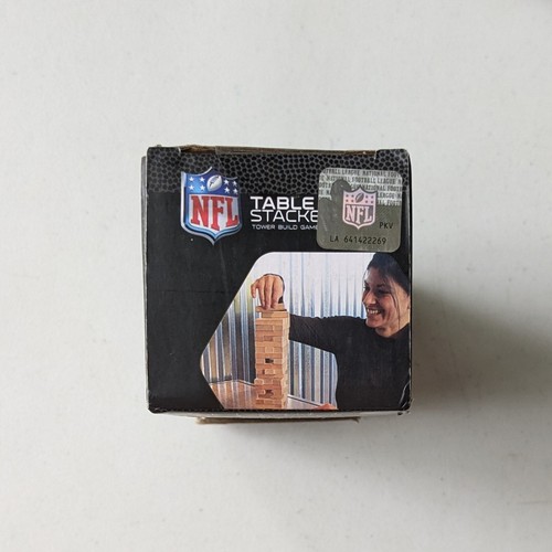 new 2020 Wild Sports NFL Table Top Stackers Tower Build Game New Orleans Saints - Picture 5 of 6
