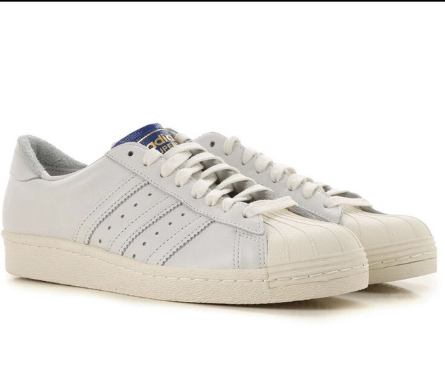 adidas superstar blue thread
