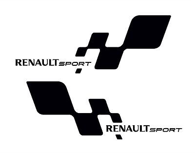 En forme de dôme 3D Autocollants/Decals. 30 mm 2 pcs RENAULT Badge Logo Autocollant