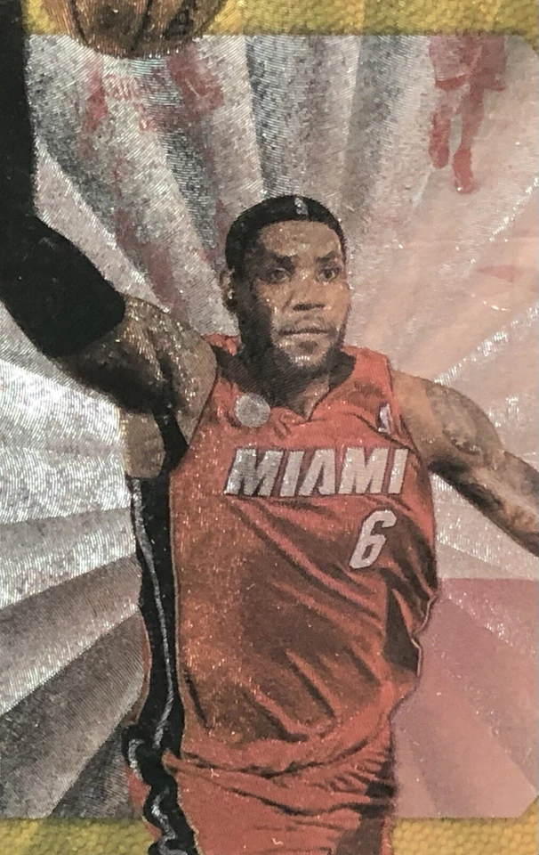 Pinnacle LeBron James 2013-14 “JAMFEST”/99 troquelado SP No. 9 EXTREMADAMENTE RARO! 👑 Foto 3 de 4