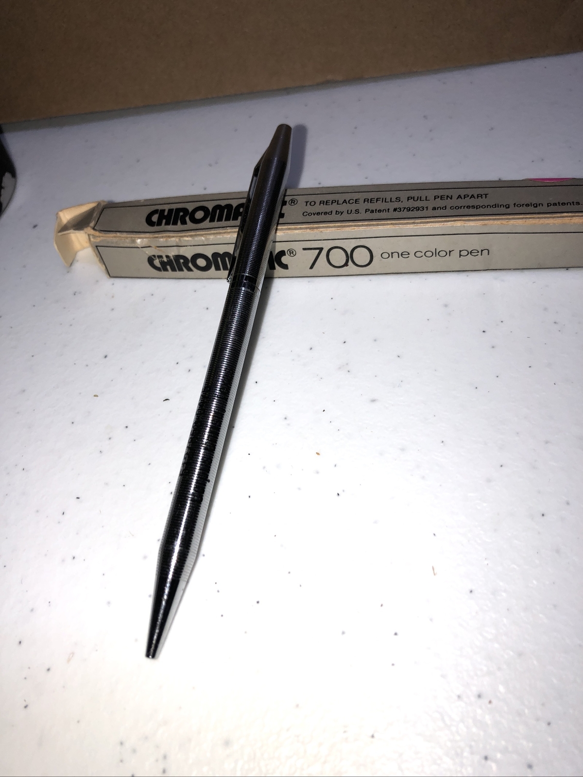 Explosive Pens NOS IN BOX VTG CHROMATIC 700 EXECUTIVE PEN ADVERTISING H&t Explosives C ...