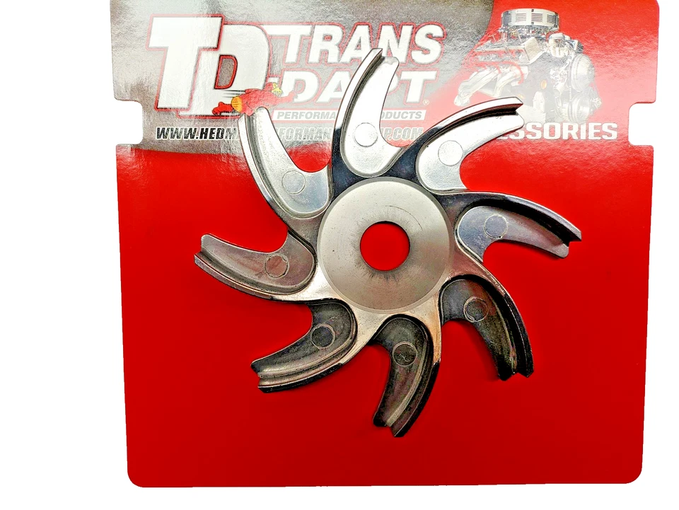 ALTERNATOR Pulley FAN; GM or FORD Alternator (pass. cars only)- Pol. ALUMINUM - Image 4 of 4