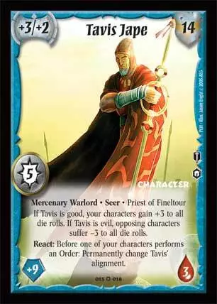Tavis Jape - Mercenaries - Warlord Saga of the Storm