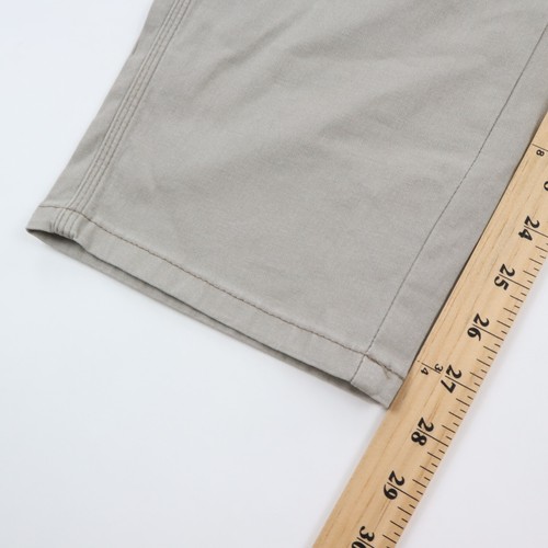 LEE Workwear Pantalón Carpintero Mujer 12 M Relajado Recto Taupe Beige Espiga - Imagen 8 de 11
