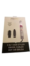 Purify 3-in-1 Hair Styler Dryer, Curler, Hot Air Brush Set,  Sealed New In Box