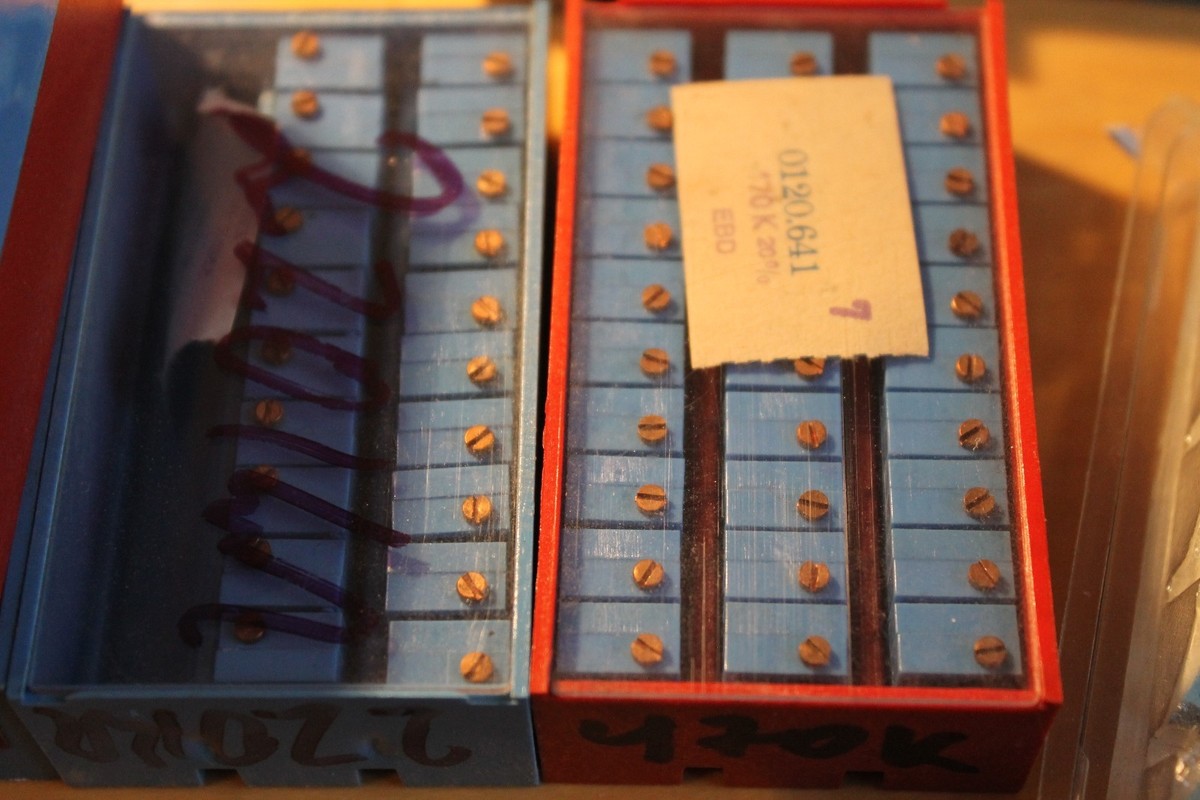 10 RFT Poti Potentiometer TGL 27423 513.59 Dickschicht 0,5W 300V Kurve 1 #ZH01 E - Foto 7