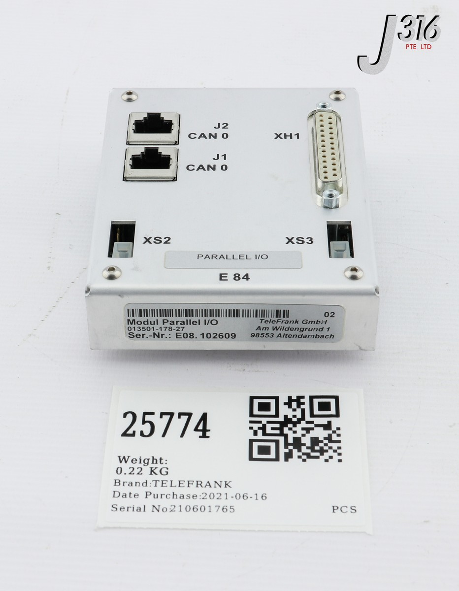 L25774 (LOT OF 15) TELEFRANK MODUL PARALLEL I/O (NEW) 013501-178