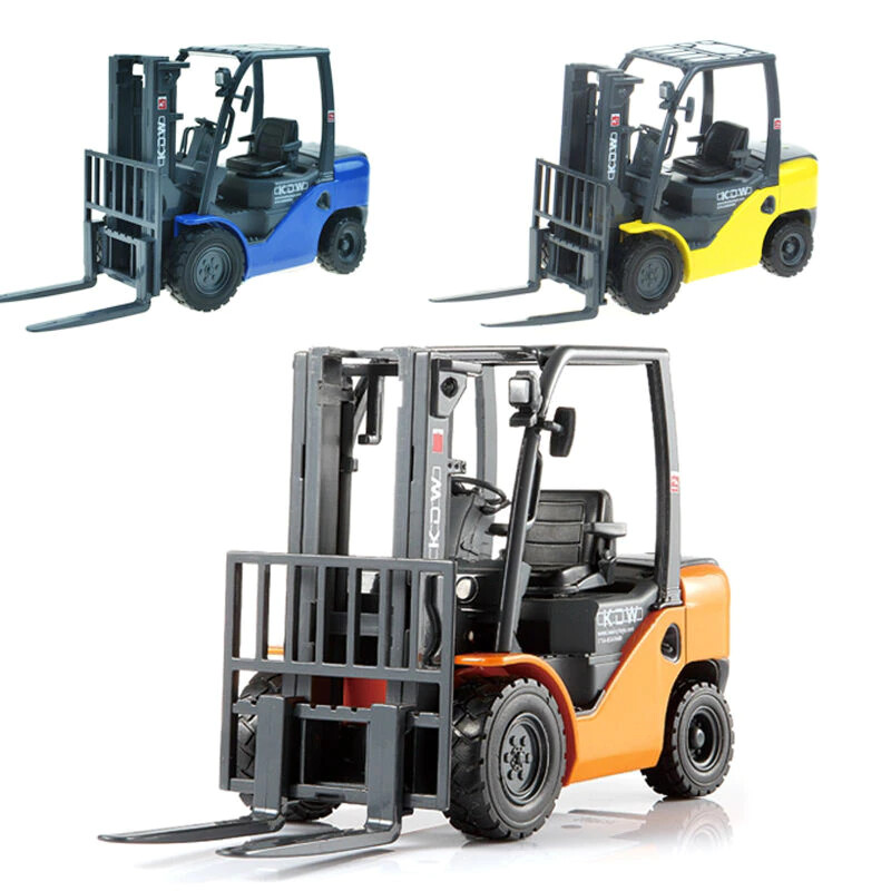 NEW Die cast Forklift Truck 1:20 Scale Material Handling Equipment Model Vehicle