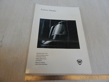 +p rif2 TABELLA COLORI INTERNI ESTERNI ORIGINALE LANCIA THEMA 1992