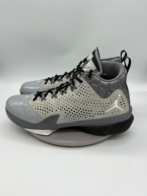 Nike Air Jordan Flight Time 14.5 - Gray - Size 11.5 - Wolf Grey White Black