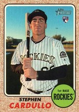 2017 Topps Heritage #560 Stephen Cardullo Colorado Rockies