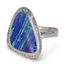 Sterling Silver Azurite Ring