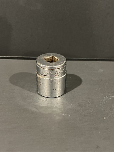 Snap On 13/16" Shallow 3/8" Drive 6 Point Chrome Socket FS261 USA SAE - Bild 2 von 8