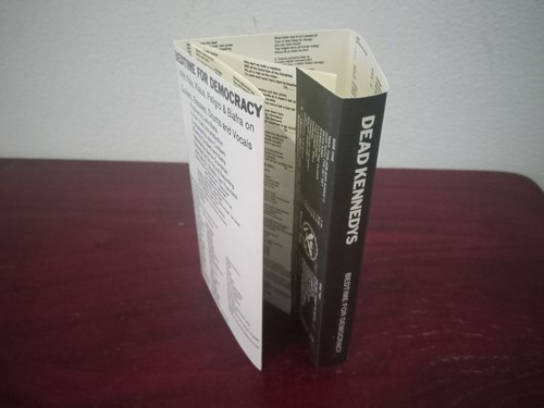 Rare Vtg. DEAD KENNEDYS BEDTIME FOR DEMOCRACY Cassette Tape Decay Music BMI 1986 - Picture 7 of 7