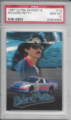 1997 Ultra Shoney's Richard Petty #15 GEM MT PSA 10 RARE LOW POP