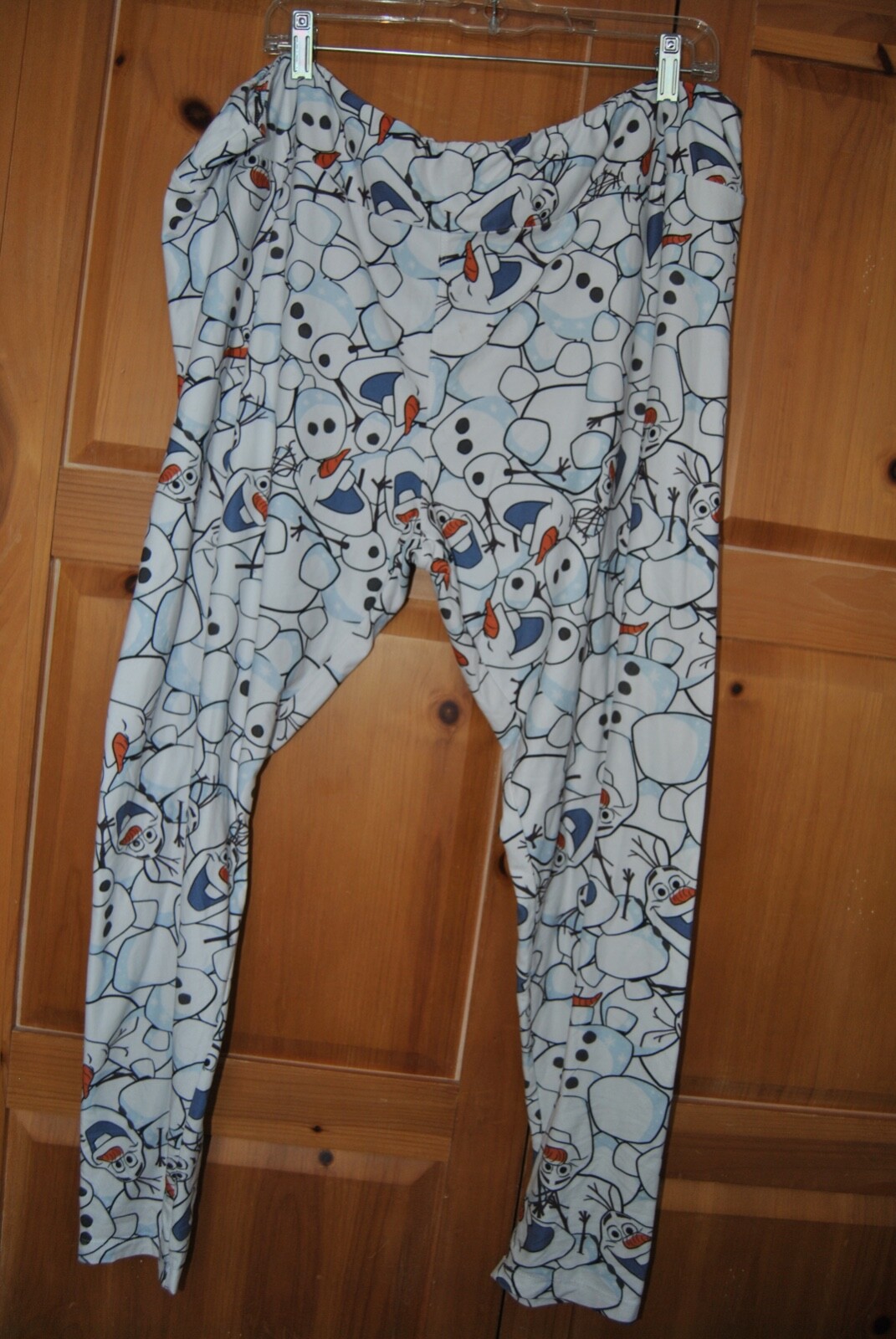 DISNEY'S FROZEN OLAF PAJAMA LOUNGE PANTS. SIZE 2X. SU… Gem