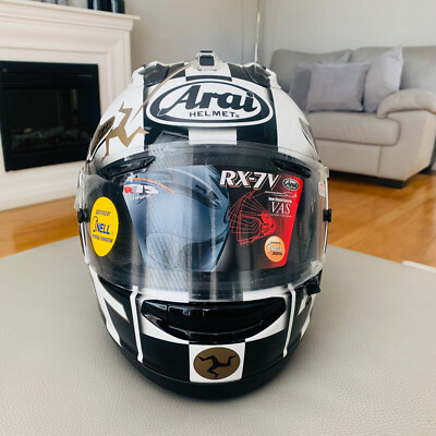 BRAND NEW* Ltd. Edition Arai RX-7V Isle of Man TT Motorbike Helmet 2017,  Small | eBay