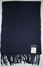 Polo Ralph Lauren Blue Scarf Unisex in Good Condition