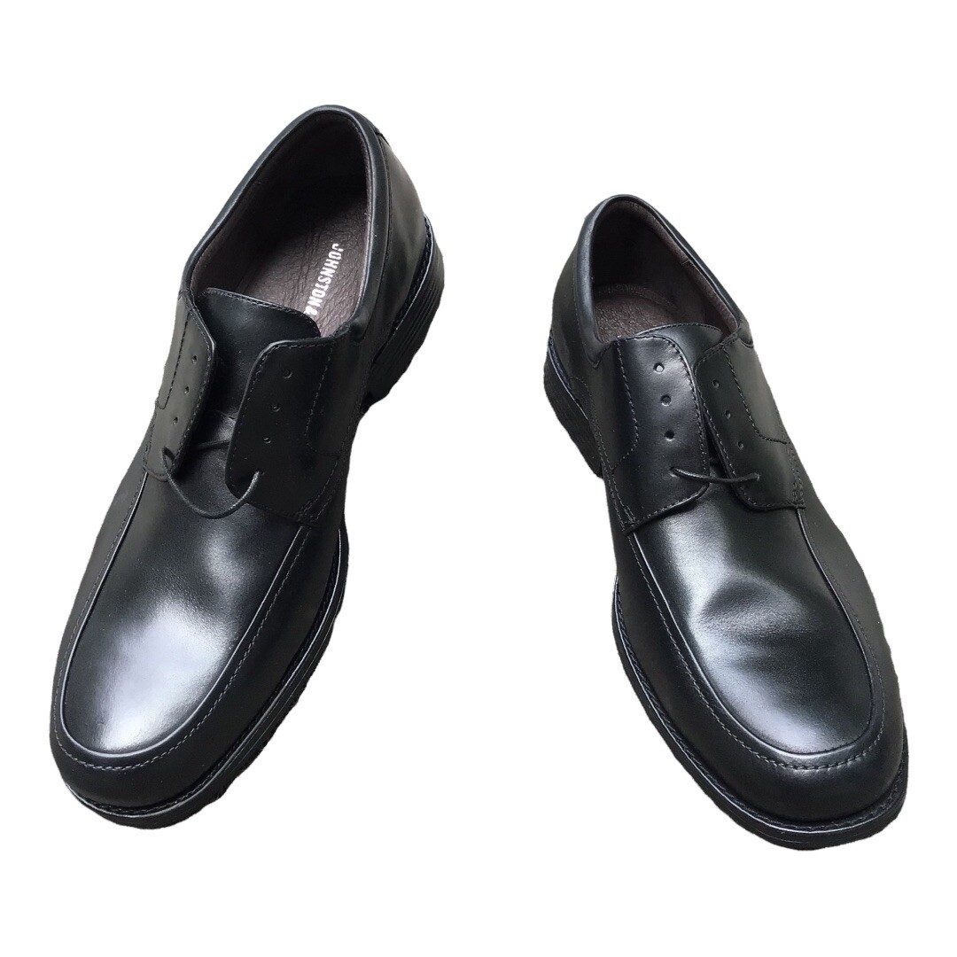 JOHNSTON & MURPHY Men’s Atchison Moc Toe Oxford Shoes, Black, Size 10W, NEW MENS JOHNSTON & MURPHY BLACK ATCHISON MOC TOE | Mercari main image 4