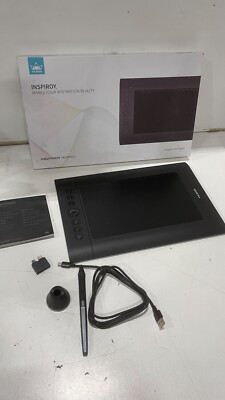 Huion H610 Pro V2 Graphic Drawing Table with Battery-Free Stylus - Black
