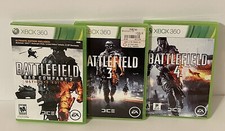 Battlefield Bad Company 2, Battlefield 3 4 Xbox 360 3 Game Lot Tested