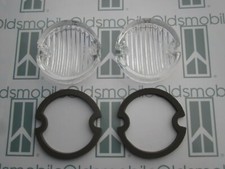 1956 Oldsmobile 88 Super 88 98 Back Up Light Lenses Gaskets Kit. New Pair