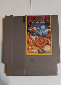 Nintendo NES juego Super Spike V 'Ball con funda protectora