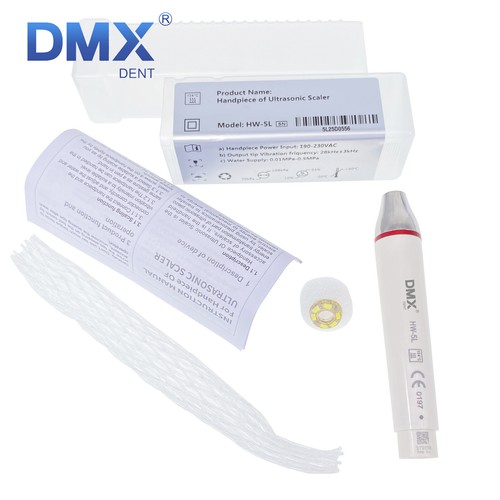 Dental LED Ultrasonic Piezo Scaler Handpiece/ Scaler Tips fit EMS woodpecker VIP - Picture 6 of 29