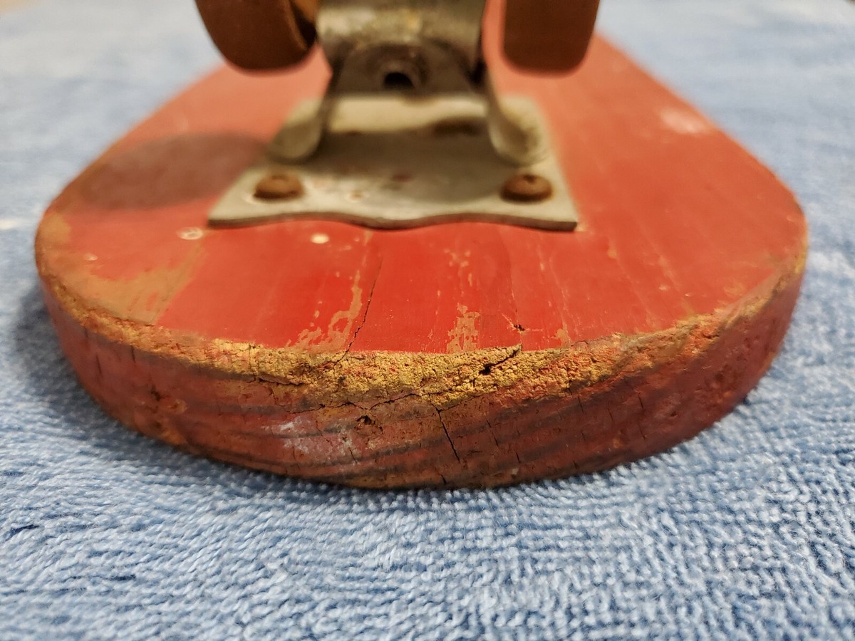 Vintage 43 Fli-Back Skate Racer Skateboard Antique with Steel