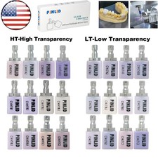 US Dental C14 HT/LT Emax Glass Ceramic Blocks Lithium Disilicate CAD/CAM CEREC