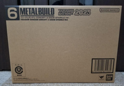 METAL BUILD Freedom Gundam Concept 2 Snow Sparkle Ver TAMASHII NATION Bandai