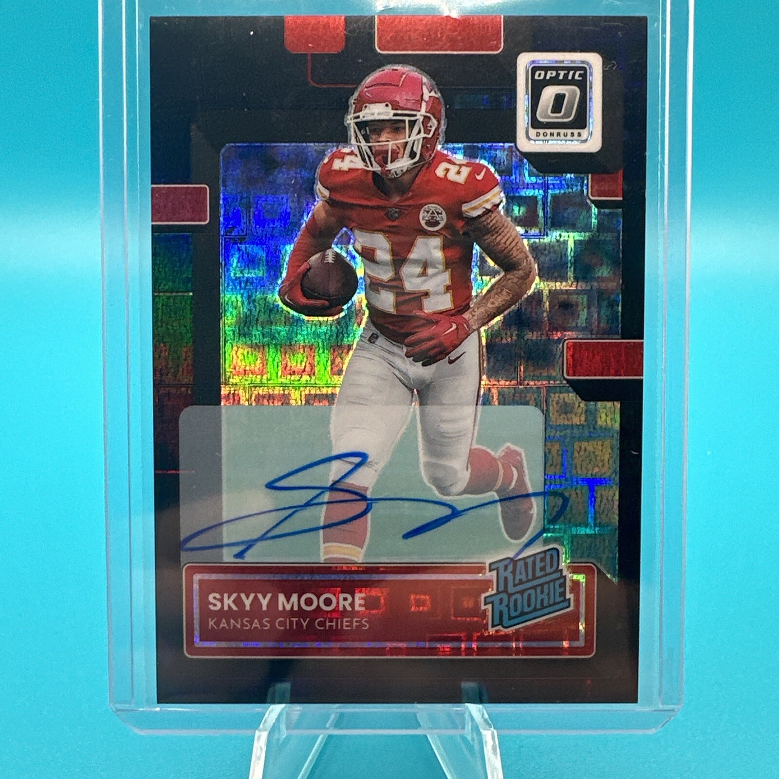 2022 PANINI DONRUSS - OPTIC PREVIEW - BLACK PANDORA - SKYY MOORE RC /25