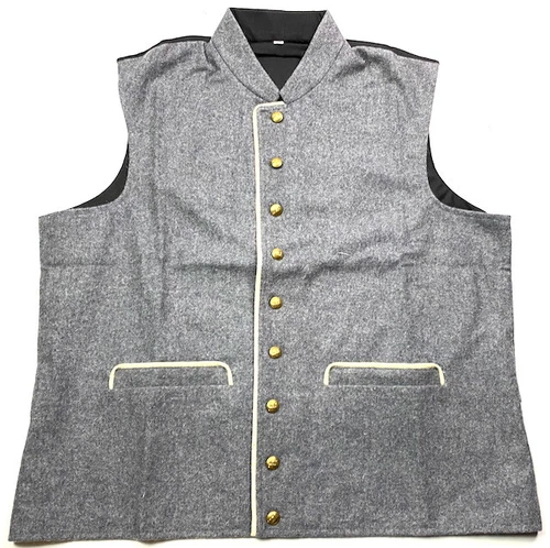 CIVIL WAR CS CSA CONFEDERATE WOOL INFANTRY JACKET VEST-LARGE 44R
