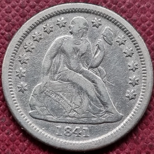 1841 O Seated Liberty Dime 10c Better Grade XF #79023