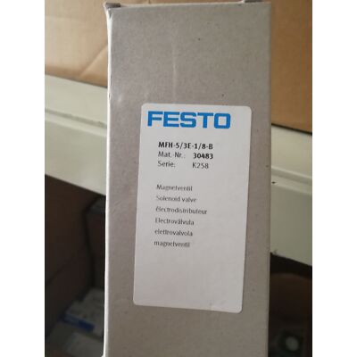1PC New FESTO MFH-5/3E-1/8-B 30483 Solenoid Valve Expedited Shipping