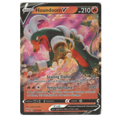 Houndoom V 21/189 Ultra Rare Darkness Ablaze | eBay