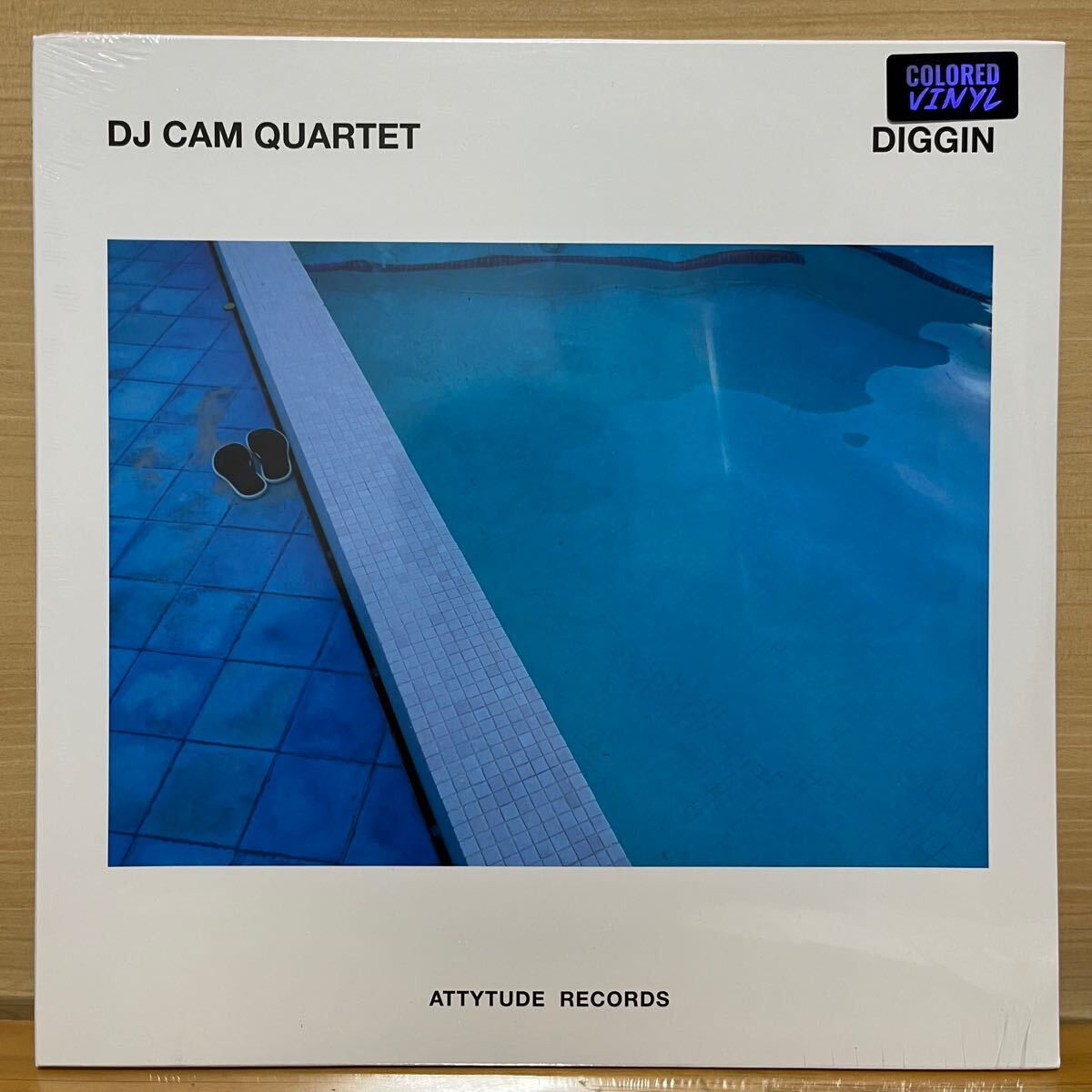DJ CAM QUARTET DIGGIN' LP 美品 Vinyl - DJ CAM - DIGGIN - Diggers Factory
