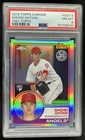 2018 Topps Chrome Shohei Ohtani 1983 RC Refractor Rookie #83T-6 Angels PSA 8