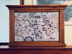howard miller ハワードミラー world time 置物 木製 Howard Miller World Clock | eBay