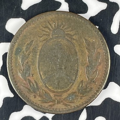 1822 Argentina Buenos Aries 1 Decimo Lot#F1099