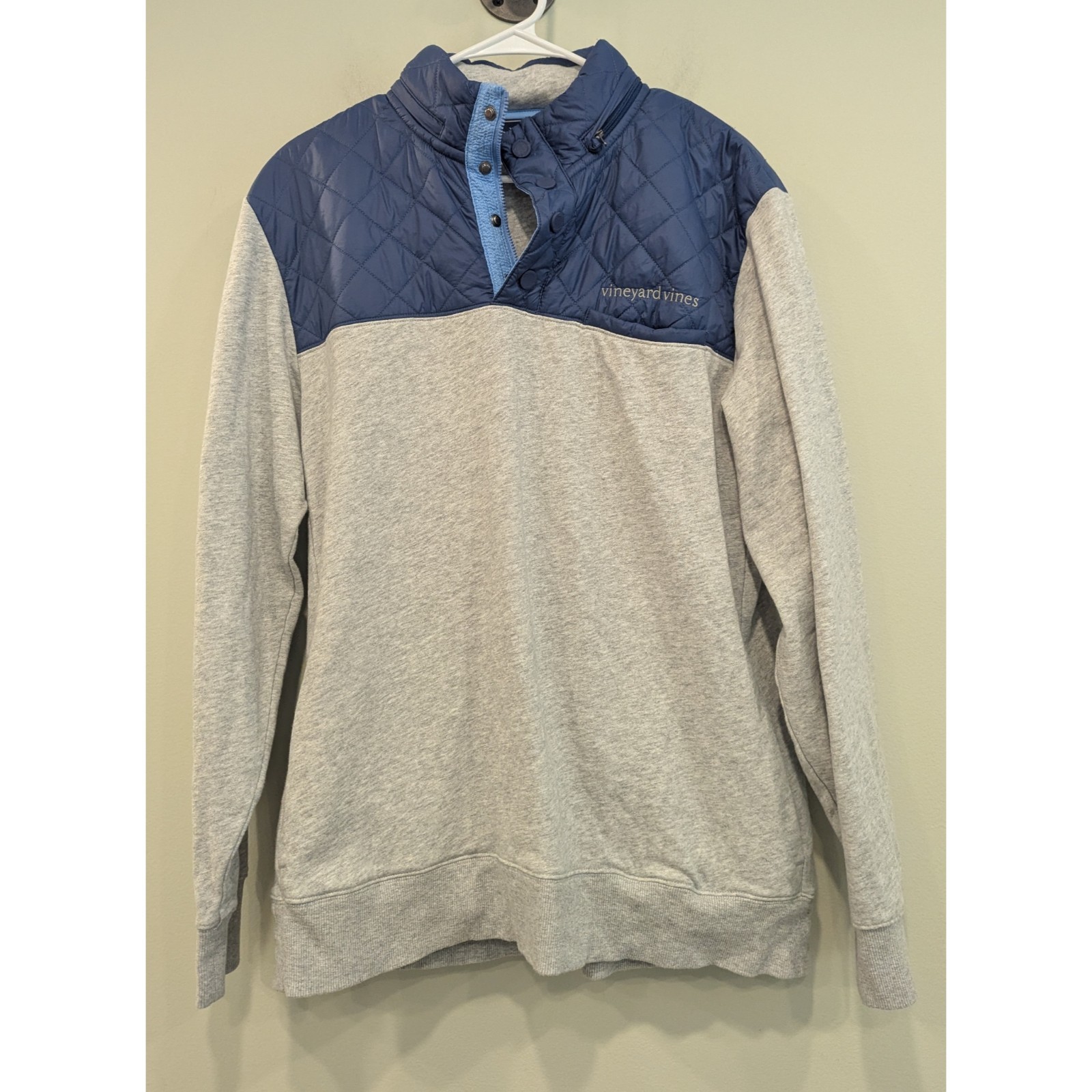 Vineyard Vines Performance Snap Placket Quilted P… - image 2