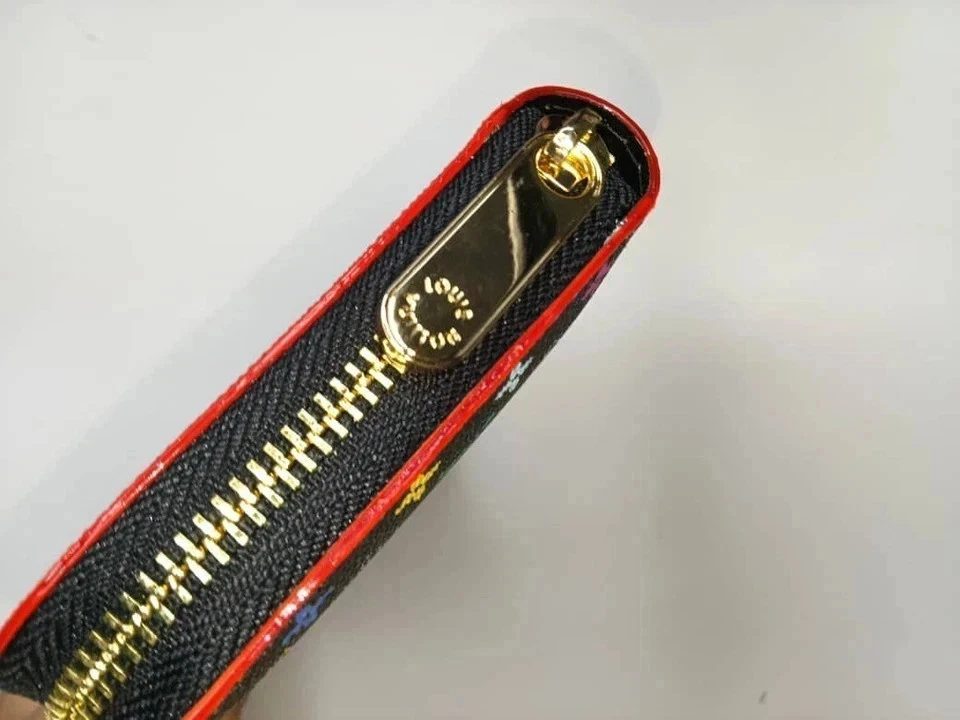 LOUIS VUITTON Multicolor Zippy Zip Around Long Wallet M60244 Authentic - Image 4 of 4