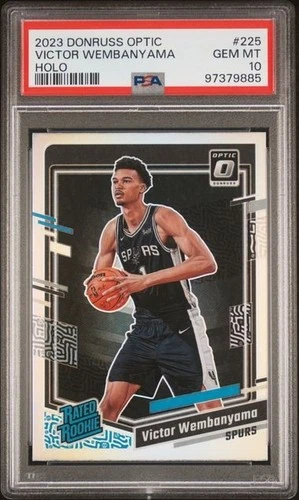 Victor Wembanyama 2023 Panini Prizm Victor Wembanyama #225 Holo