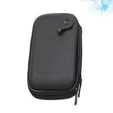 Durable USB Cable Organizer Black Hard Shell Pouch for Travel and Storage