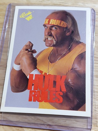 Hulk Hogan #57 1989 Classic WWF card